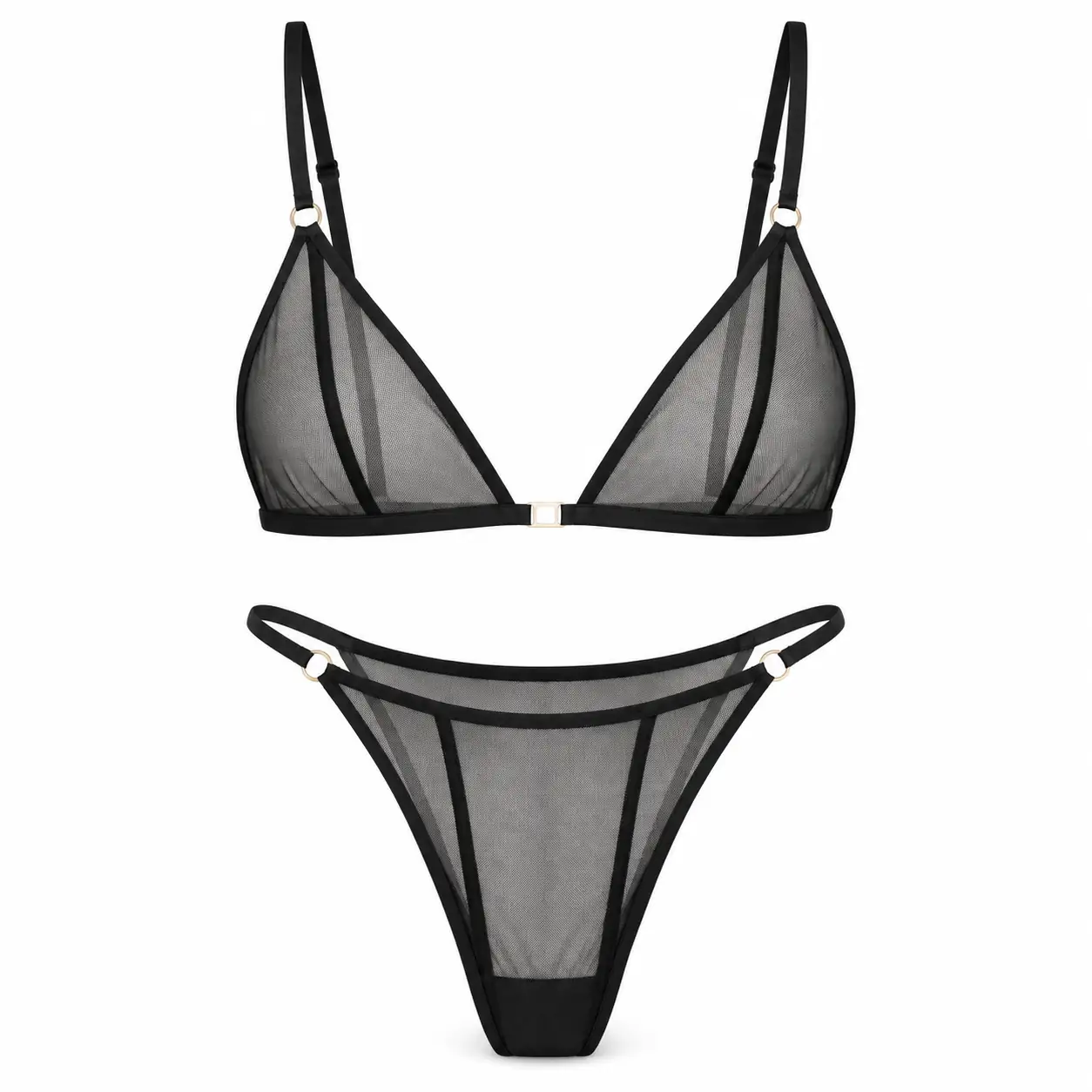 Mesh Lingerie Set